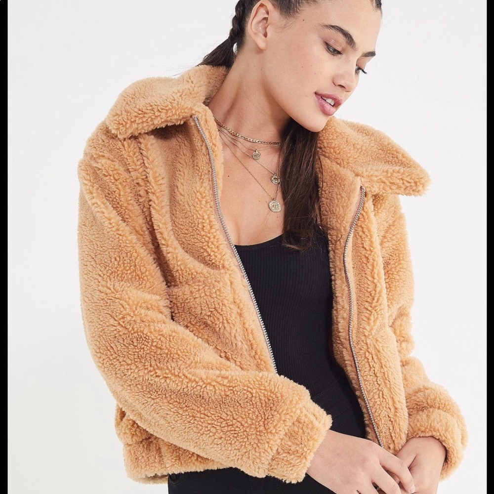Urban Outfitters teddy coat